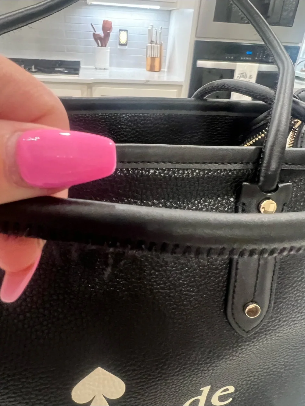 kate spade structured tote